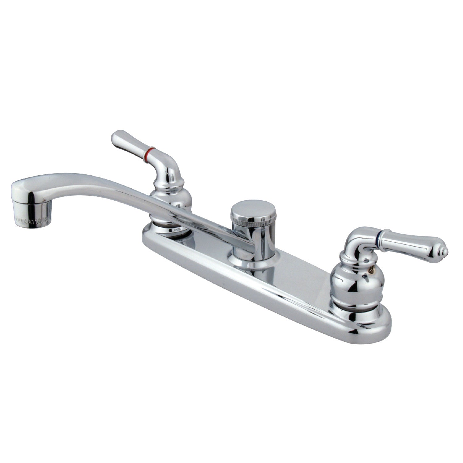 Kingston Tulare KB271 - Magellan Two-Handle 2-Hole 8" Centerset Kitchen Faucet, Polished Chrome — image 1